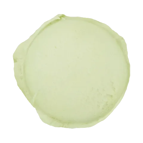 Eiskugel Grüner Apfel Sorbet